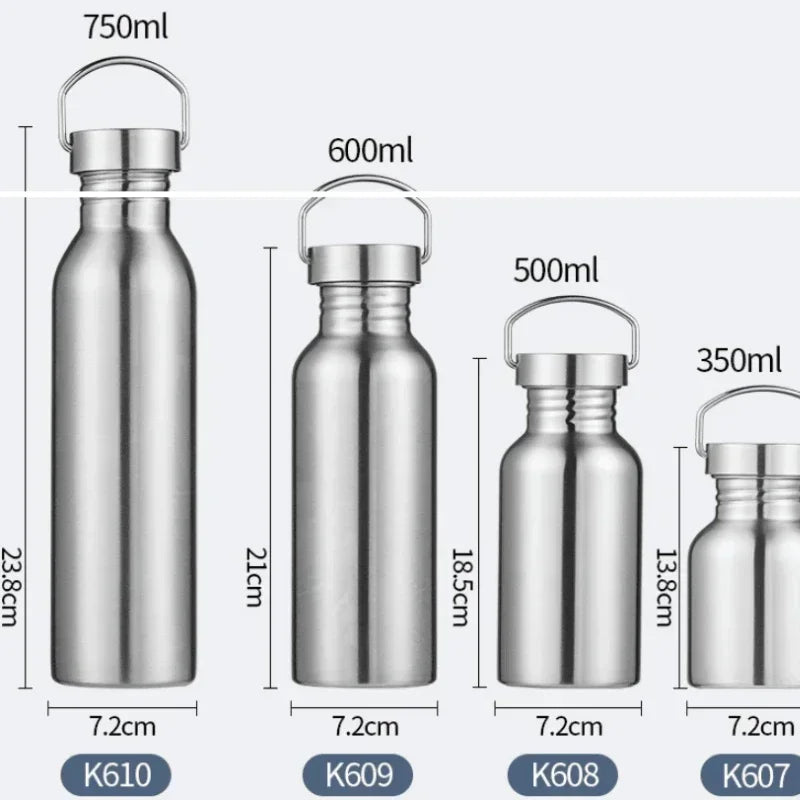 Single Wall Water Bottle